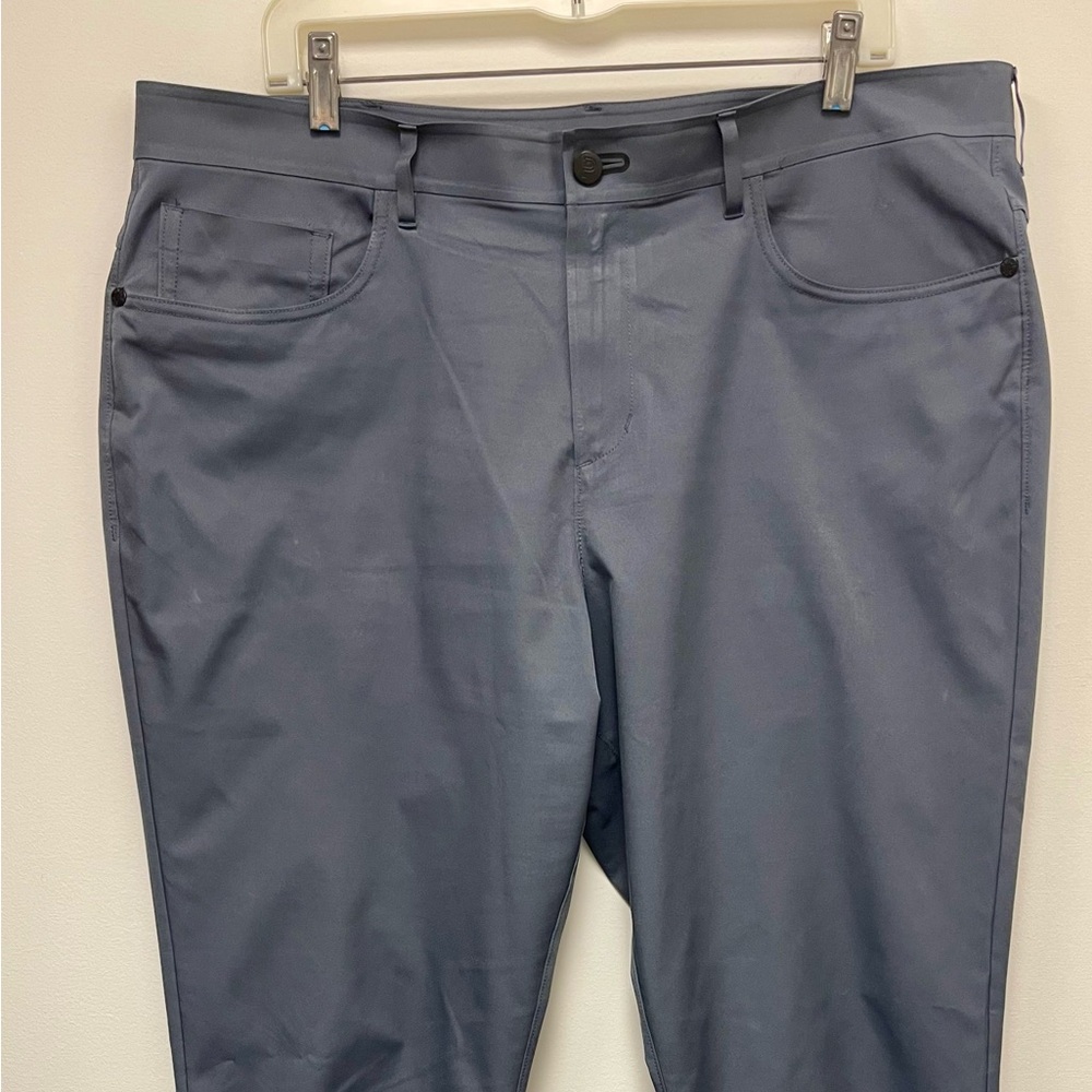 Public Rec Men’s DEALMAKER 5-POCKET PANT, Slate Color, Size 38X30